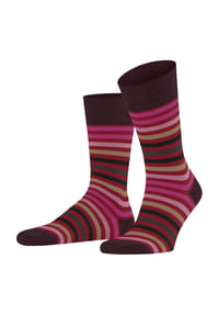 FALKE - Tinted Stripe Socken, verstärkte Belastungszonen, für Herren - 7992 WALD