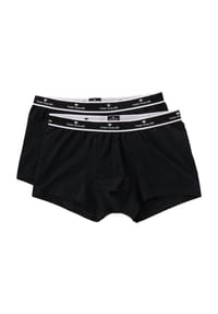TOM TAILOR - Pants, 2er-Pack, Logo-Bund, für Herren - 330GREENDARKSOLID