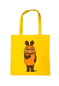 LOGOSHIRT® - Tote-Bag Die Sendung mit der Maus - Die Maus - classic red