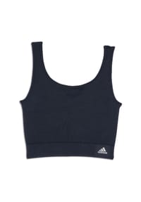 adidas - Crop-Top Ripp Stretch - mineral green