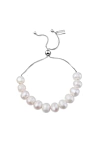 AILORIA - Armband Silber/weiße Perle MICHIRU - weiß