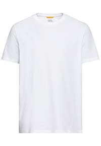 camel active - Basic T-Shirt aus nachhaltigem Organic Cotton - 01 WHITE