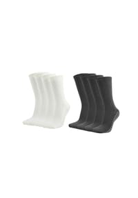 MUNADUNA - 4er-Pack Frottee-Anti-Rutsch-Socken   in S/M Fitness-Socken,Baumwolle,Anti-Rutsch - Bunt Mix