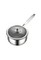 Cheffinger Saucentopf mit Deckel aus 18/10 Edelstahl ?24 cm Bild 9