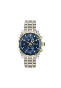 BOSS SKYTRAVELLER - Herren Chronograph "1514247" - BICOLOR