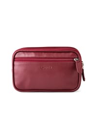 Esquire Duo - Duo Gürteltasche Leder 17 cm - rot