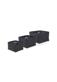 MÖVE - Aufbewahrungsbox Tweed - dark grey