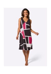 Witt - Sommerkleid - schwarz-pink