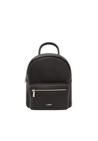 L.CREDI BUDAPEST - Rucksack "Budapest", Emblem, unifarben, für Damen - SCHWARZ