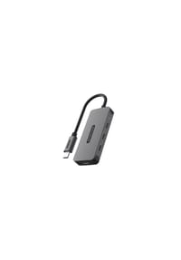 COFI - Sitecom USB-C-zu-4x USB-C 10 Gbit/s Stromversorgungs-Hub - Grau 7 x 1,5 x 1 cm