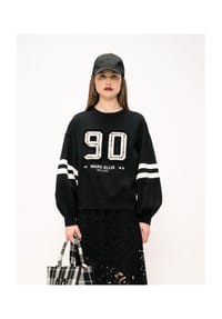 MARC ELLIS - Sweatshirt - Black and White