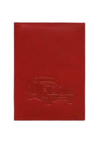 GALERIA BASIC - Fahrzeugpapiere-Etui, Leder - 02 ROT