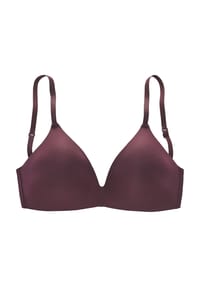 LASCANA - Push-up-BH Perfect Basics, Anhänger, für Damen - 756 BORDEAUX