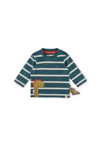 sigikid® - Langarmshirt Dino Fun ,  für Babys - blau