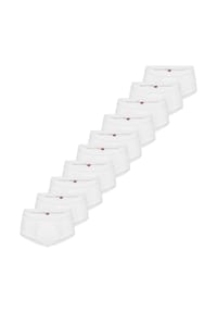 -con-ta- - Slip / Unterhose 10er Pack Feinripp - Weiß