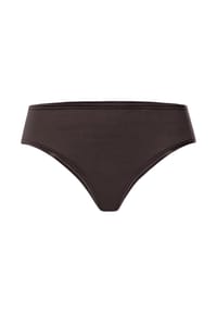 HANRO - Midi Slip Cotton Seamless - Dark mocha