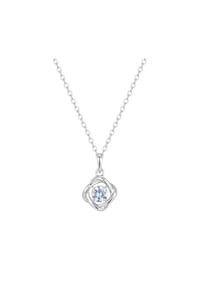 Rafaela Donata - Damen Kette aus 925/- Sterling Silber in Silber mit Spinell (synth.) - silber