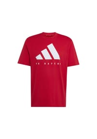 adidas - 26/27 FCB DNA GR TEE, BETSCA/WHITE, XXL - BETSCA/WHITE