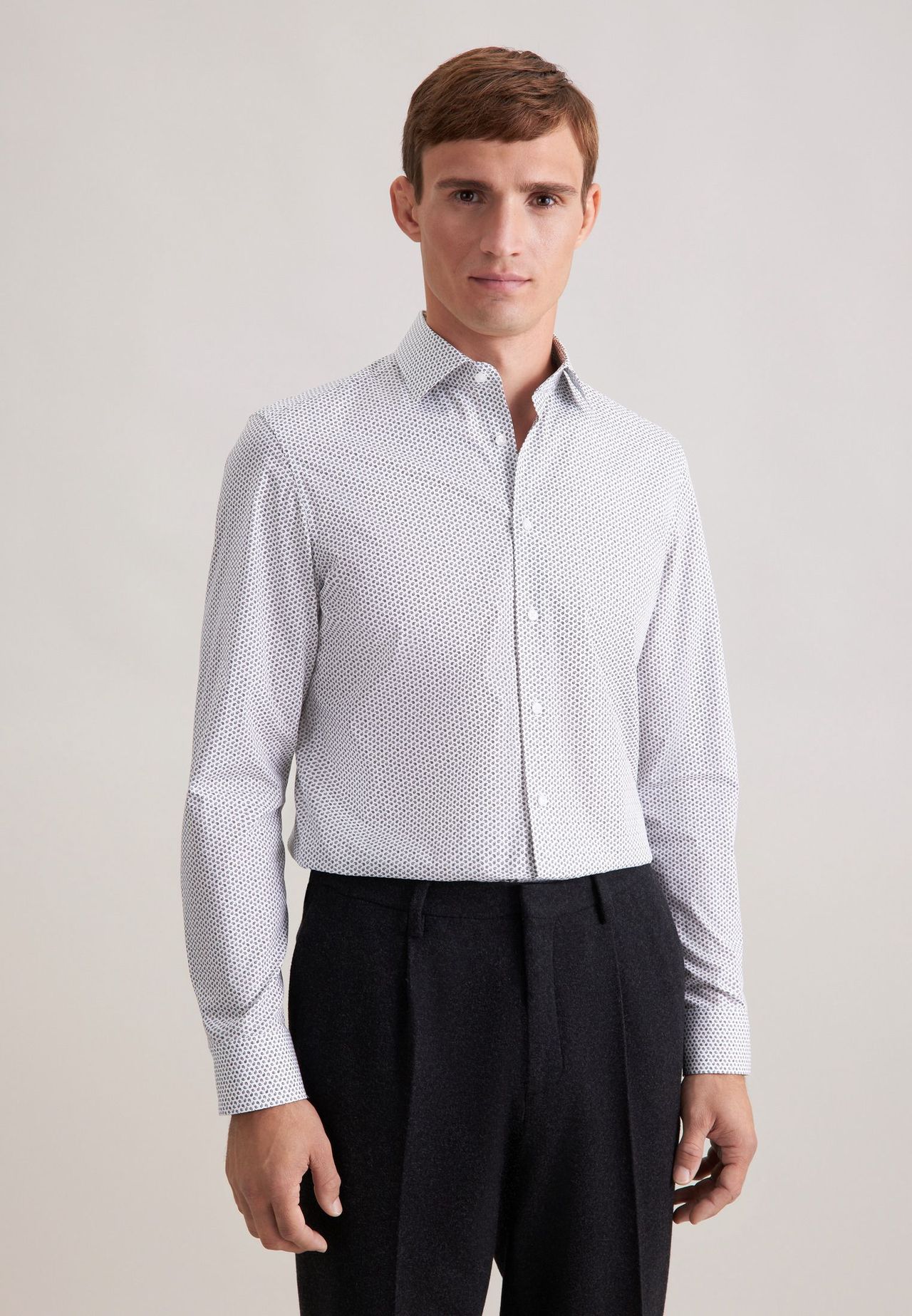 Seidensticker Business Hemd Schwarze Rose, Grau, 39