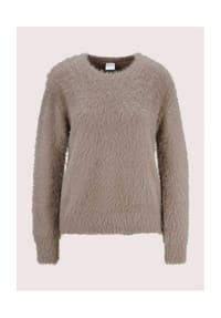 MADELEINE - Flauschiger Pullover mit Kaschmir - cappuccino