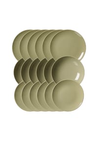 Ritzenhoff & Breker Teller-Set Cecina 18er Set - CECINA - beige-grau