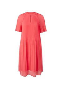 comma, - Sommerkleid, Schlüsselloch-Ausschnitt, für Damen - 4294  LILAC/PINK