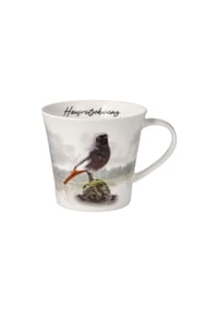 Goebel Coffee-/Tea Mug Vogel des Jahres 2025 Hausrotschwanz - Vogel des Jahres - Bunt