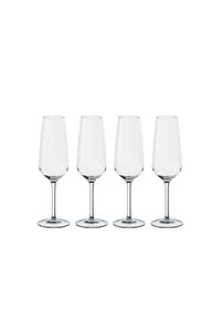 like. by Villeroy & Boch - Sekt- / Champagnergläser Essential 120 ml 4er Set transparent - transparent