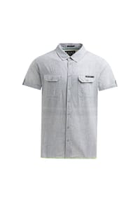 CAMP DAVID - Hemd Oceanfront Kurzarmhemd - hellblau
