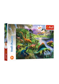 Trefl - Puzzle Dinosaurier, Kinderpuzzle, 200 Teile, 48 x 34 cm - 