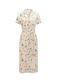 ragwear™ - Sommerkleid Sawira Long Print - Brown