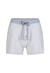 BY LOUISE - Pyjamashorts Mix & Match - blue stripe