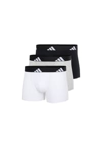 adidas - Active Flex Cotton Pants, kurz, 3er-Pack, für Herren - 000 BLACK