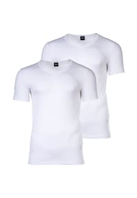 BOSS - Unterhemd, 2er-Pack, für Herren - 100 WHITE