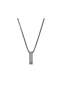 TOM TAILOR MEN - Kette mit Anhänger für Herren, Edelstahl - bicolor
