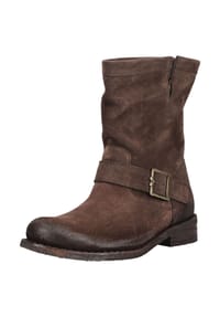 Felmini - Veloursleder Stiefelette GREDO - Espresso