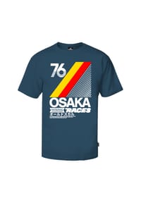 OLDSKULL - T-Shirt Retro Japan City mit angesagtem Print im Vintage-Stil - Dark green
