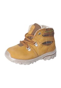 PEPINO® - Leder Stiefelette - Gelb/Braun
