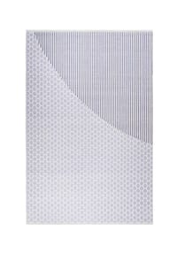 ESPRIT - Kelim Teppich East Atlanta Kelim - Woll-Kelim mit geometrischem Trendmuster - blau