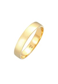 KUZZOÍ - Ring Bandring Herrenring Freundschaftsring 925 Silber - Gold