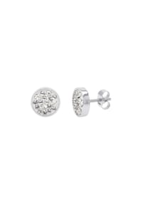 TOM TAILOR WOMEN - Ohrstecker für Damen, Edelstahl, Kristallglas - Roséfarben