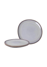 like. by Villeroy & Boch - Servierplatten Lave ø 32 cm 4er Set LAVE - beige