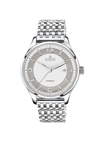 DUGENA - Premium-Armbanduhr Epsilon Automatik - bicolor/weiß