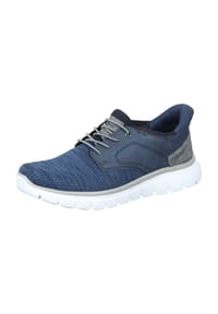 rieker - Sneaker, Ziernähte, für Herren - BLAU-SCHWARZ