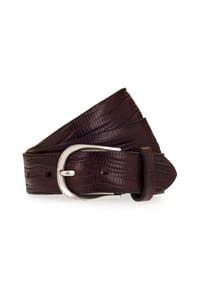 B.BELT - Gürtel Leder - cognac