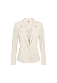 SOYACONCEPT - Blazer, Reverskragen, Eingrifftaschen, für Damen - 1620 CREAM