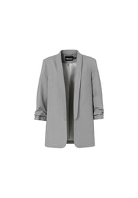 PIECES - Blazer, Reverskragen, 3/4-Ärmel, für Damen - 179273 LIGHT GREY