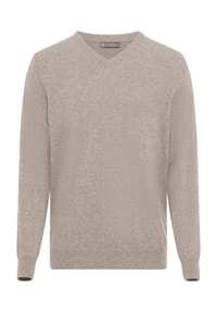 GALERIA - Cashmere Pullover, V-Ausschnitt, für Herren - 4 CREME C30692