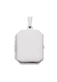 Adelia's - Damen Silber Schmuck 925 Silber Medaillon Anhänger - silber