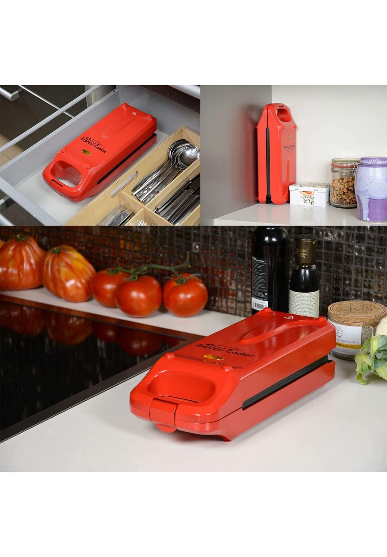 BEST DIRECT Multigrill - Kontaktgrill, 3in1 - Toasten, Backen 